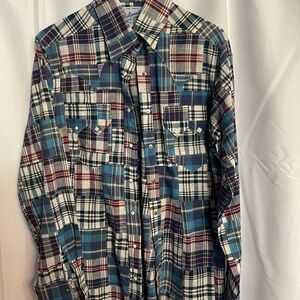 Rockmount Multi colored shirt. Size large